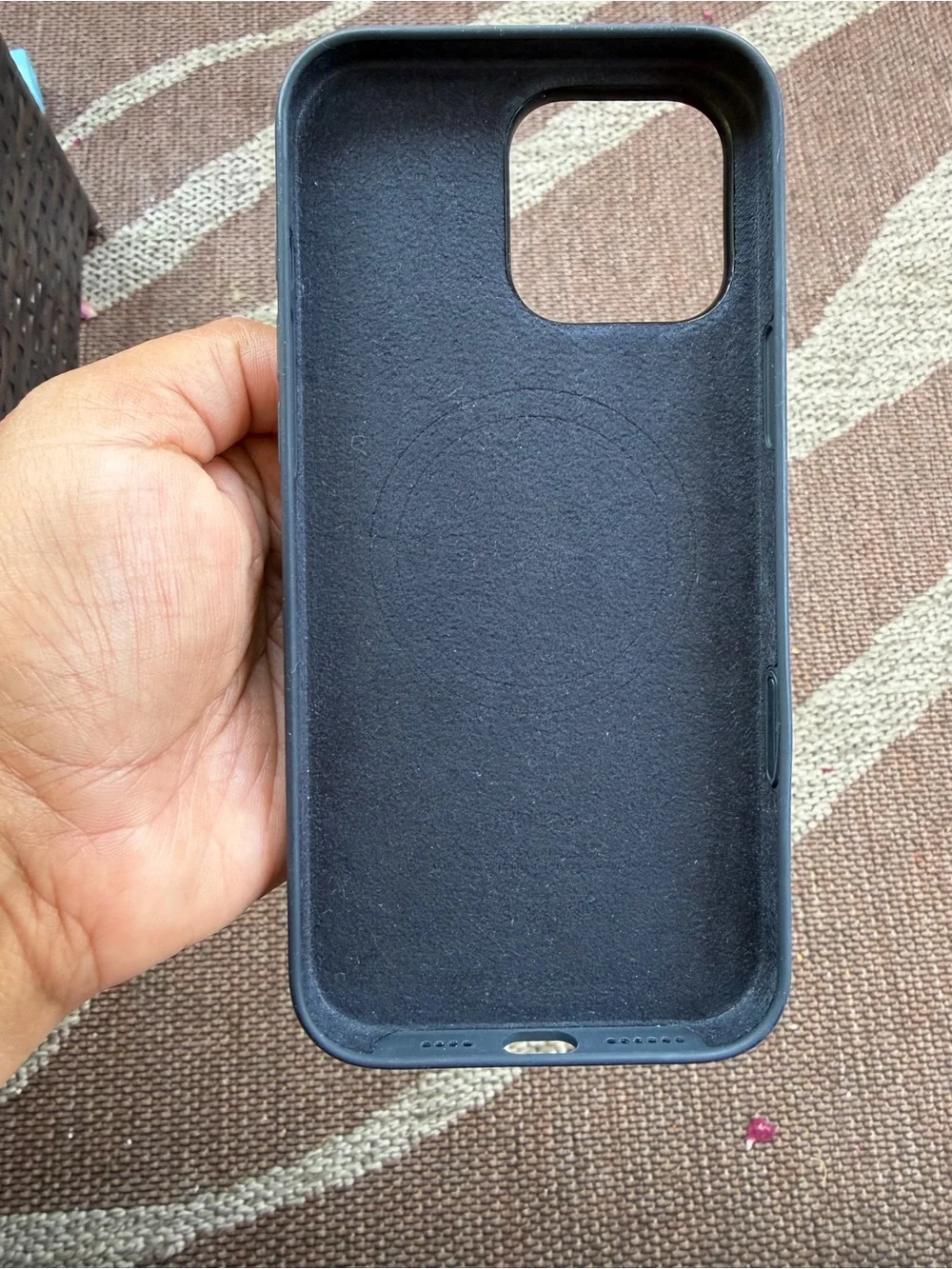 Apple Silicone iPhone Case - Black